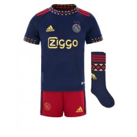 Ajax Daley Blind #17 Fußballbekleidung Auswärtstrikot Kinder 2022-23 Kurzarm (+ kurze hosen)